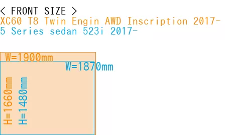 #XC60 T8 Twin Engin AWD Inscription 2017- + 5 Series sedan 523i 2017-